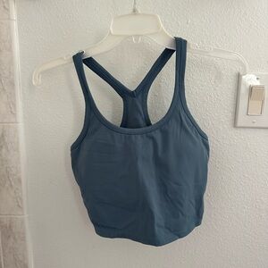 Amazon Women's Blue Crop Top